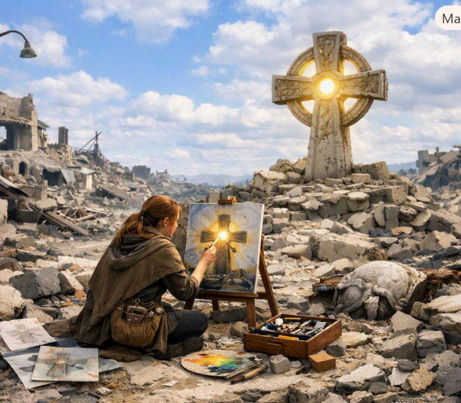 The cross, symbols and co-creating beyond literalism